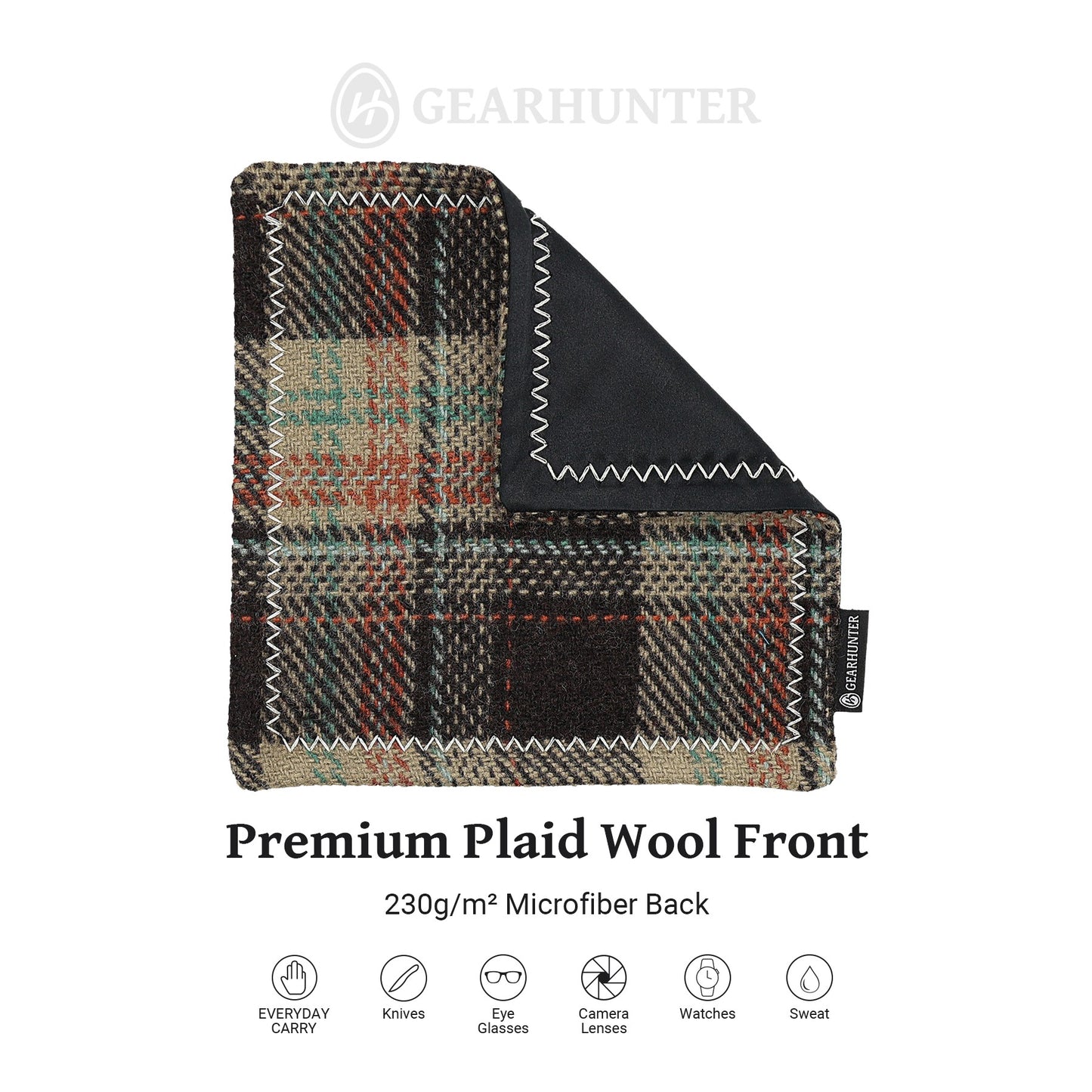 Classic | Plaid Wool & Microfiber