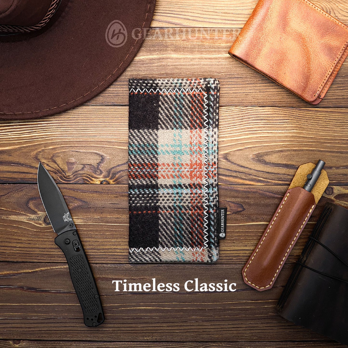 Classic | Plaid Wool & Microfiber