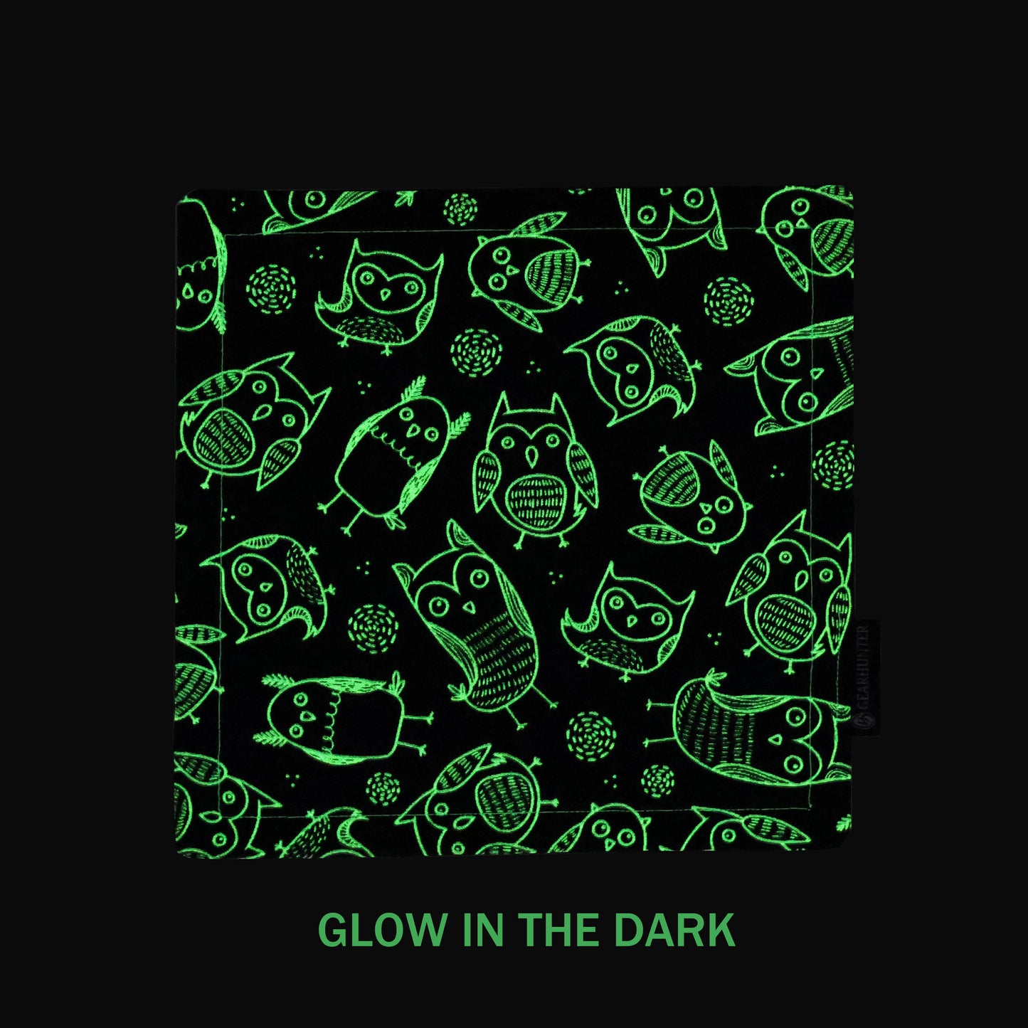 Glow Owl | Glow-in-the-Dark | EDC Hank for Knives, Tools & Pocket Gear