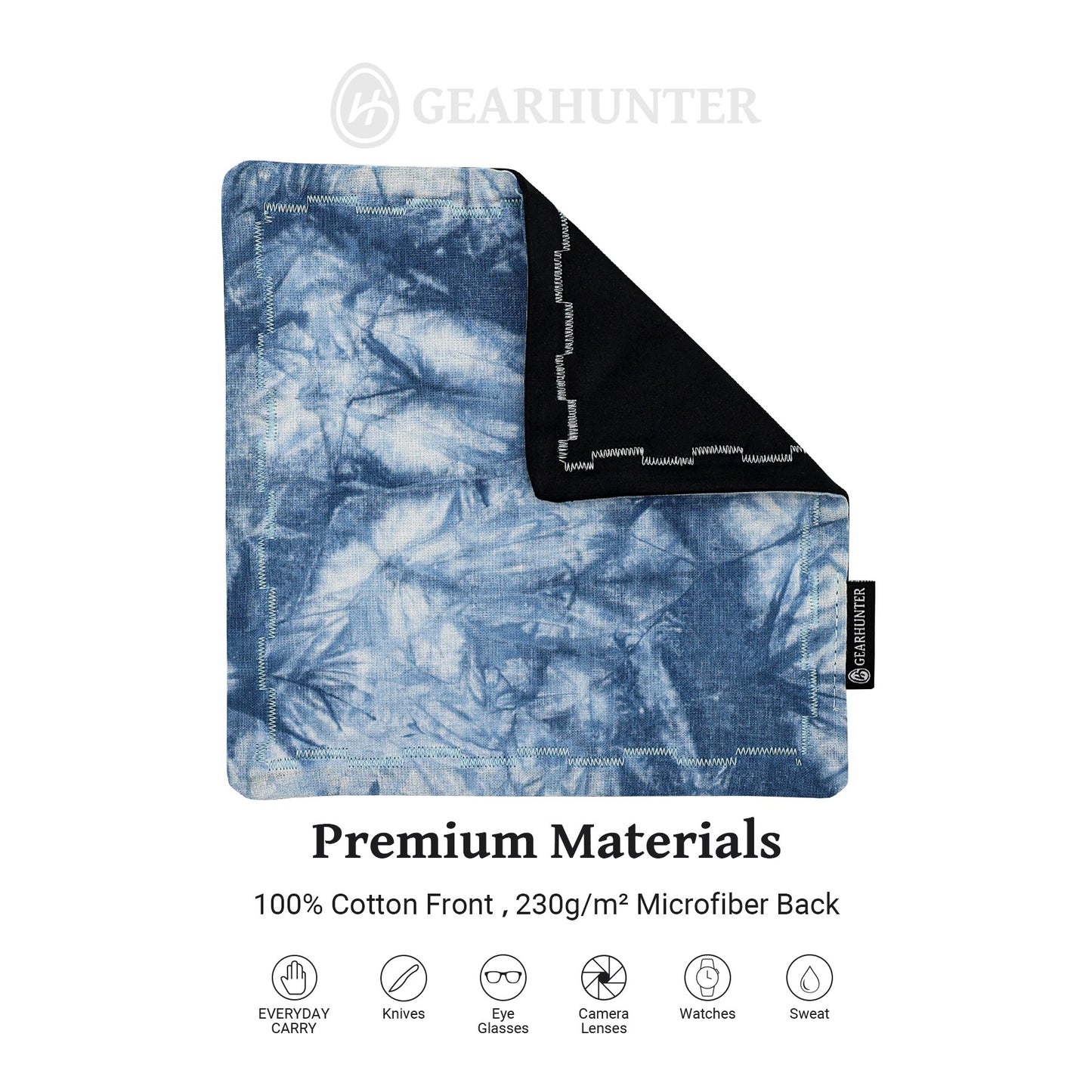 Iceberg | Tie-Dye |100% Cotton & Microfiber