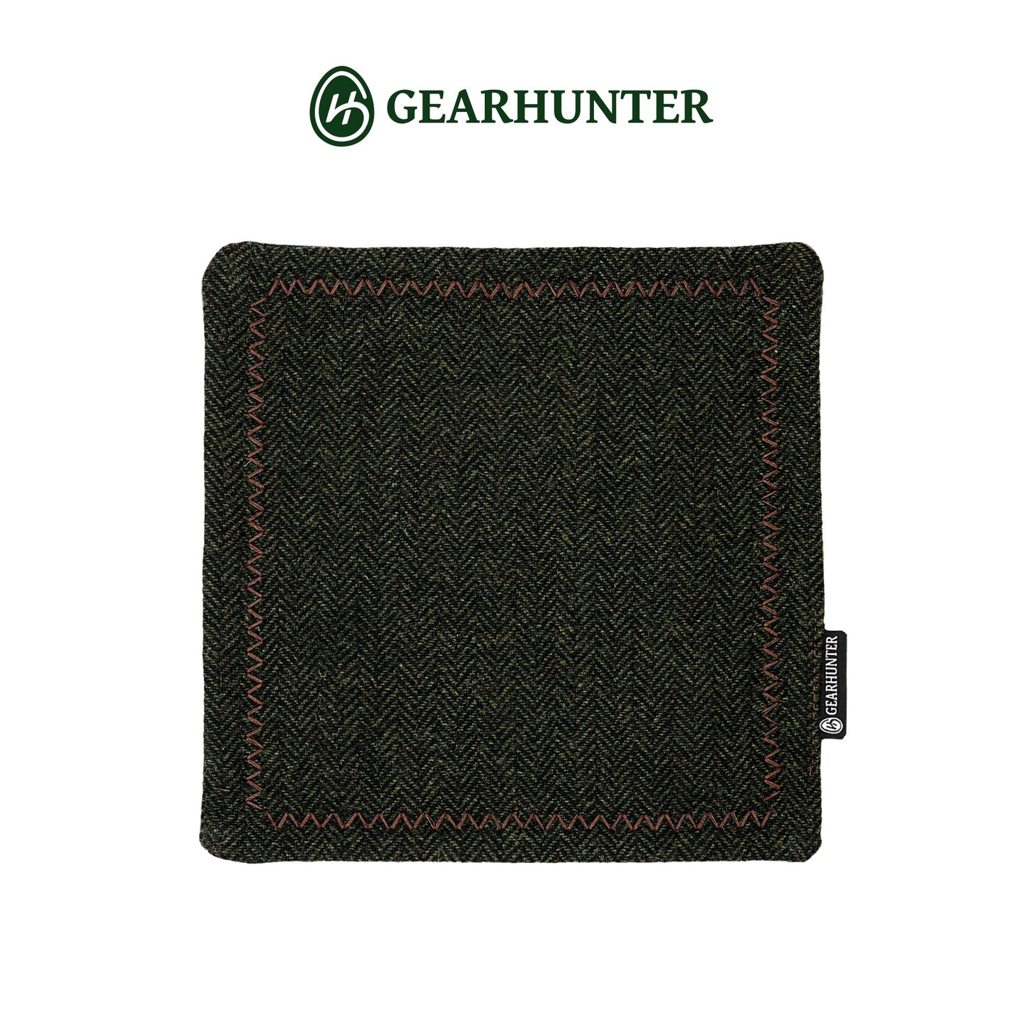Mossward | Herringbone Wool & Microfiber Back